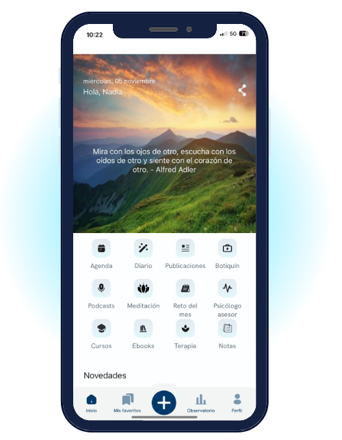 Ejemplo de la App de Psicovirtual